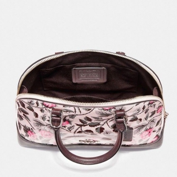 Coach Patent Mini Sierra Crossbody - Sleeping Rose - Picture 3 of 8